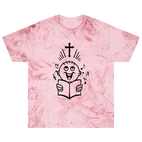 Boy singing cross church Blast T Shirts