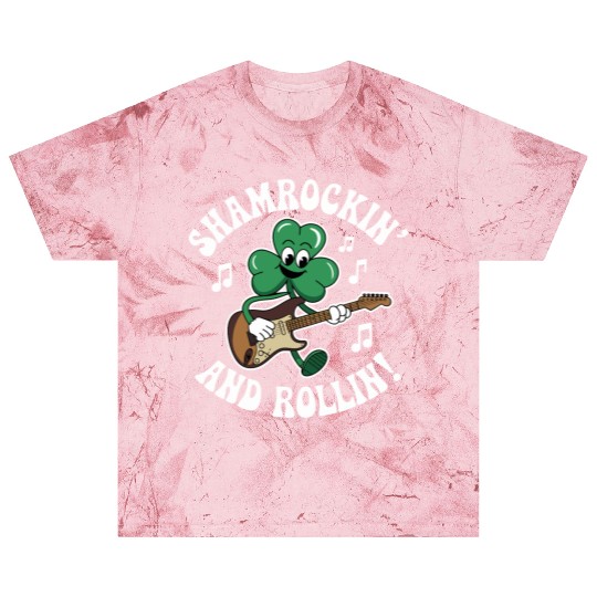 Shamrockin' and Rollin' St. Patrick's Rock & Roll Blast T Shirts