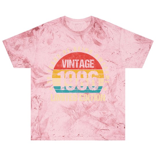 Vintage 1986 Limited Edition 39th Birthday Gift Blast T Shirts