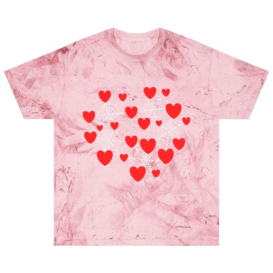 spiderwebs and hearts for valentine and halloween Blast T Shirts