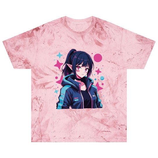 Manga Techwear Harajuku Anime Cyberpunk Blast T Shirts