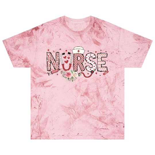 Valentine's Nurse Appreciation Design Blast T Shirts
