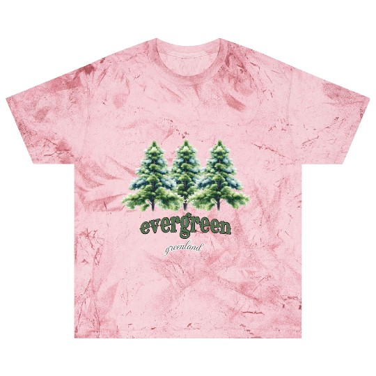 evergreen the green tree : green world Blast T Shirts