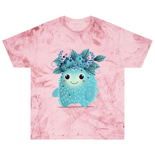 Cute Blueberry Monster - Fruity and Playful Blast T Shirts