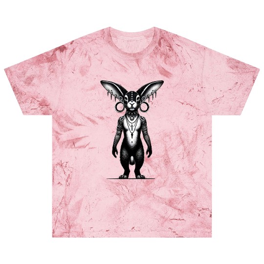 Neo-Gothic Tribal Bunny TSQ Blast T Shirts