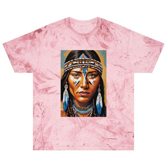 Native American woman Blast T Shirts