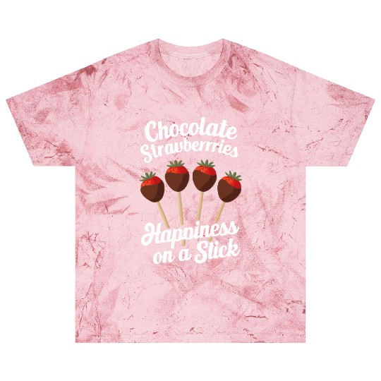 Chocolate Strawberries Happiness on a Stick Blast T Shirts