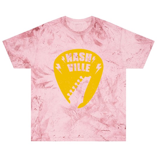 Nashville Music City Guitar Pick Blast T Shirts