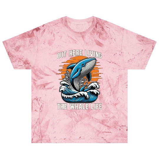 Whale Watching Out Here Living The Marine Biology Blast T Shirts