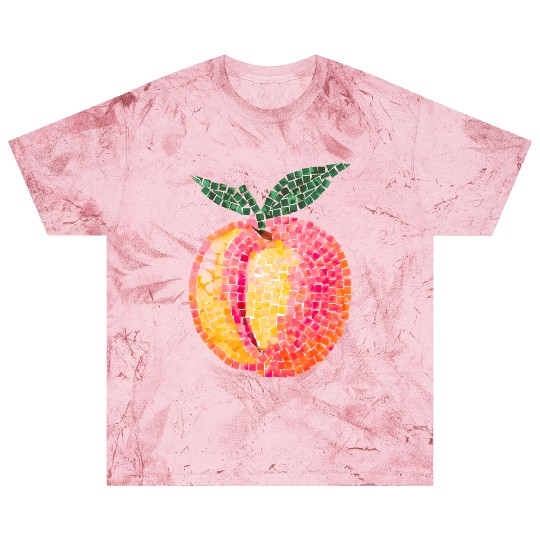 Peach Magic In The Mosaic Blast T Shirts