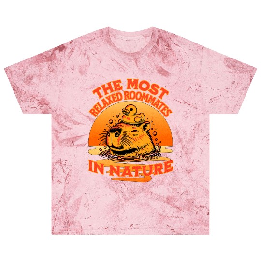 Capybara The Most Relaxed Roommates In Nature Blast T Shirts