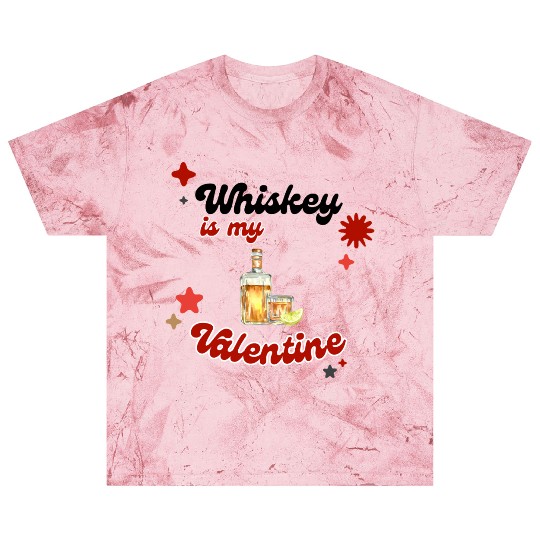 Whiskey Lover's Valentine's Design Blast T Shirts