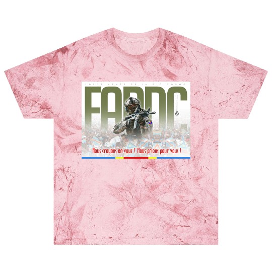 Support to the Armed Forces of DR Congo Blast T Shirts