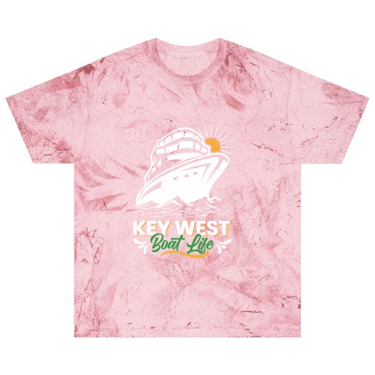 KEY-WEST BOAT LIFE Sailing Florida Keys West Keys Blast T Shirts