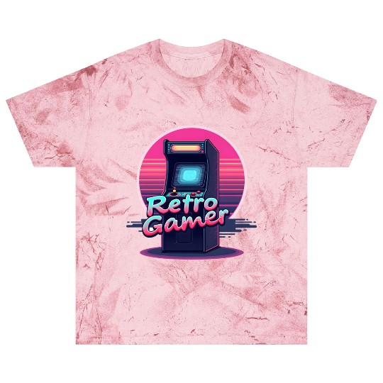 retro gamer in retro style oldschool gamer Blast T Shirts