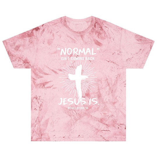 Normal Isn't Coming Back Jesus Is Happy Easter Blast T Shirts