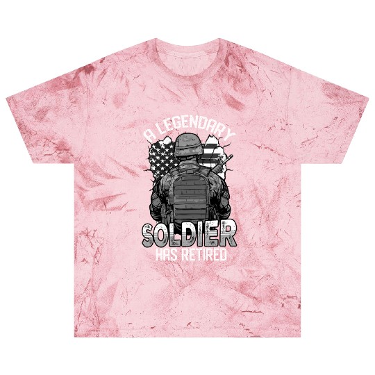 Dysfunctional Veteran Retired Blast T Shirts