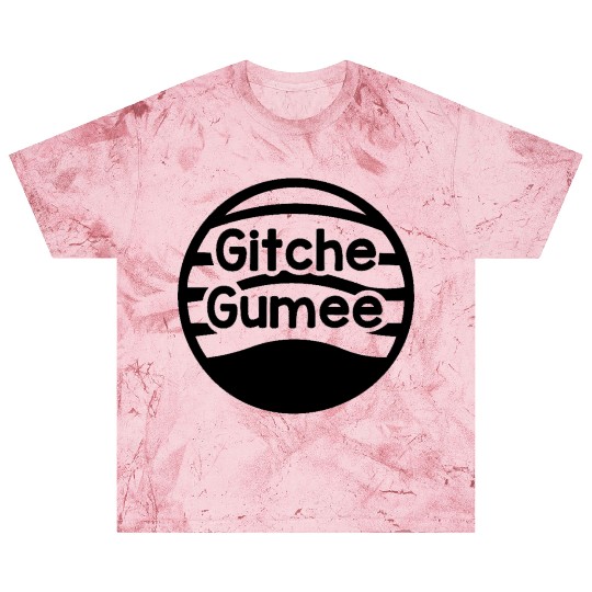 Gitche Gumee – Great Lakes Retro Design Blast T Shirts