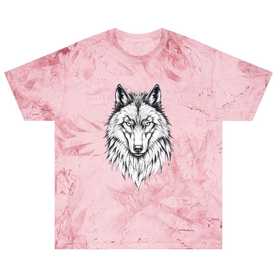 Wolf Face: Majestic and Wild Blast T Shirts
