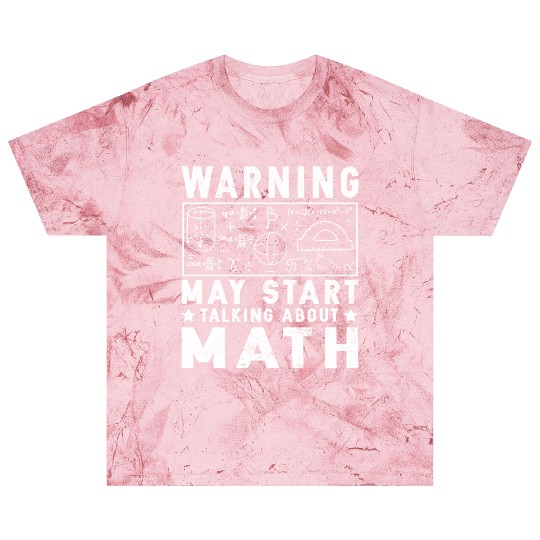 Funny Math Teacher Warning Geek Nerd Gift Blast T Shirts
