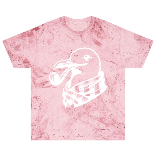 Pipe-diving Seafarer Seagull As A Coastal Motif Blast T Shirts