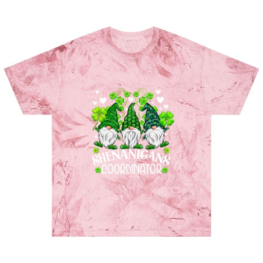 Shenanigans Coordinator St. Patricks Day Gnomes Blast T Shirts