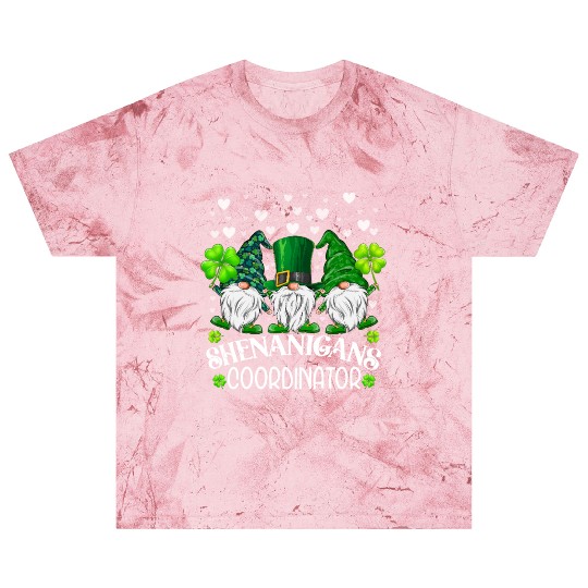 Shenanigans Coordinator St. Patricks Day Gnomes Blast T Shirts