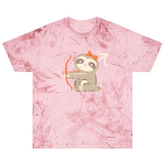 Sagittarius Zodiac Sloth Archer Design for Blast T Shirts