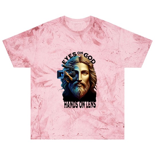 Eyes on God Hands On Lens Blast T Shirts