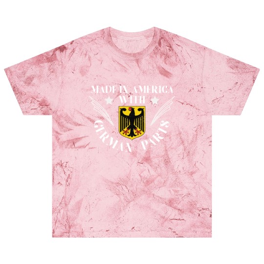 Made In America With German Parts US USA Blast T Shirts