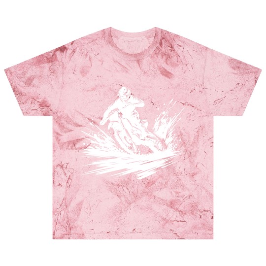 Extreme Sport Motorcycle In Spectacular Drift Blast T Shirts