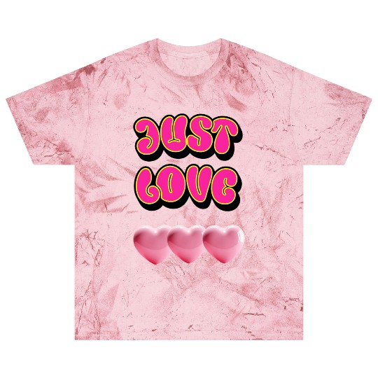 Just Love: Y2K 2000s Heart Blast T Shirts