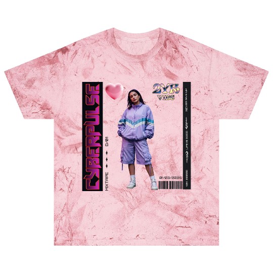 Y2K Vibes Cyberpulse Retro Blast T Shirts