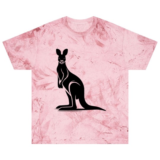 Marsupials Of The Wild Kangaroo Silhouette Blast T Shirts