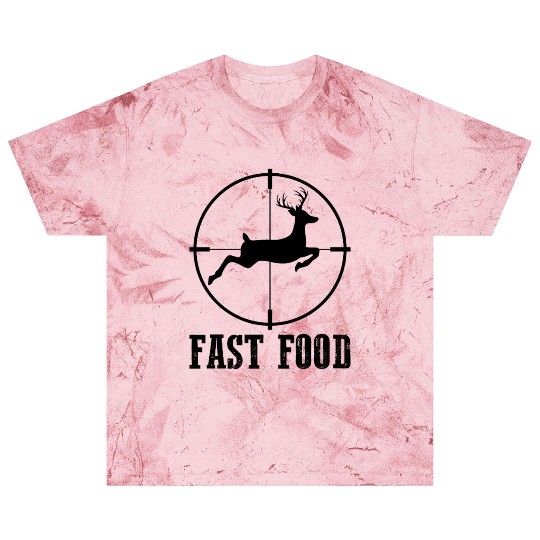 Deer Hunting Funny Hunter Fast Food Blast T Shirts