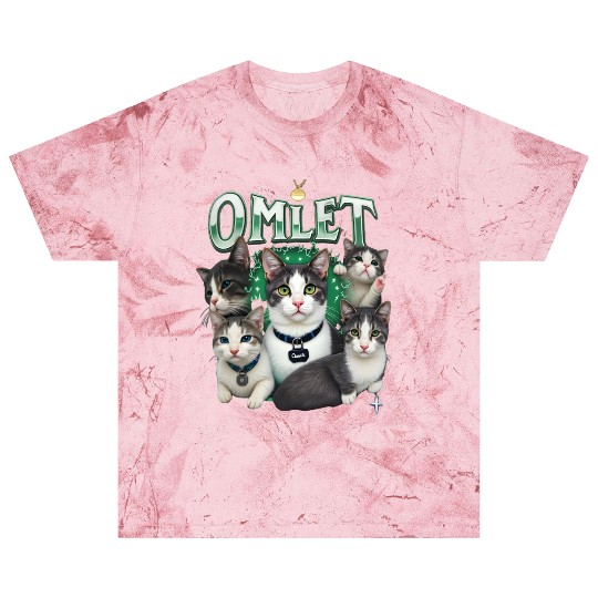 Vintage 90s Aesthetic Multi-Cat Graphic Blast T Shirts