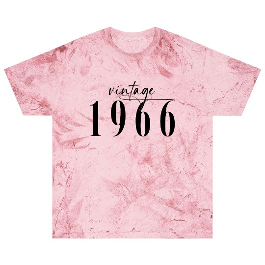 Vintage 1966 Birthday Minimalist Elegant Blast T Shirts