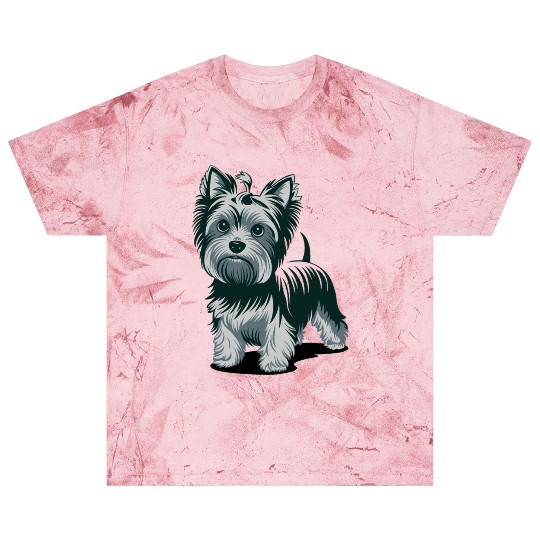 Adorable Yorkshire Terrier Art for Dog Lovers Blast T Shirts