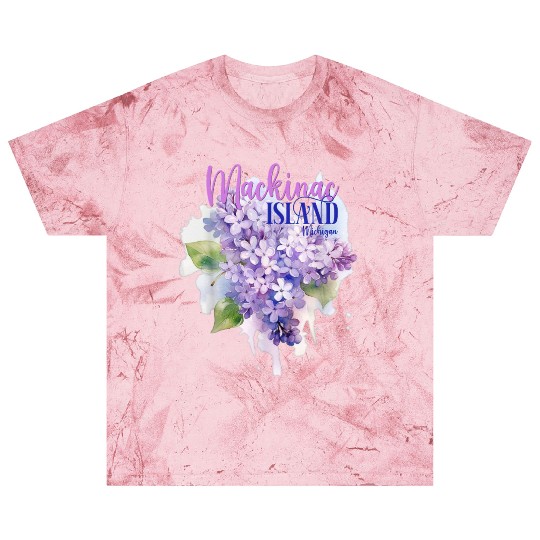 Mackinac Island Michigan Lilacs Lilac Festival Sta Blast T Shirts