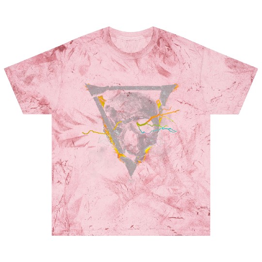 Skull Triangle Fire Blast T Shirts | Psychedelic Rock dark