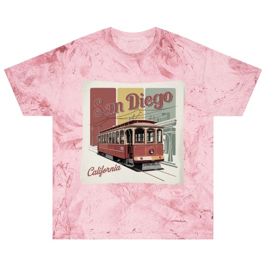 San Diego Gift for Beach and Surf Lovers Blast T Shirts