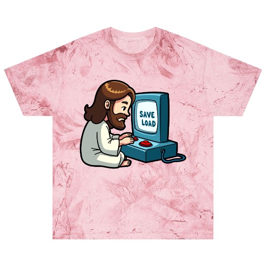 Jesus Saves and Loads Blast T Shirts