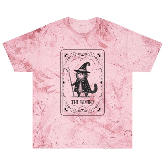The Wizard Cat Tarot Card Blast T Shirts