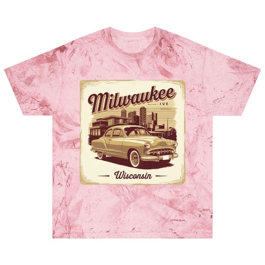 Milwaukee Souvenir and Travel Gift Idea Blast T Shirts