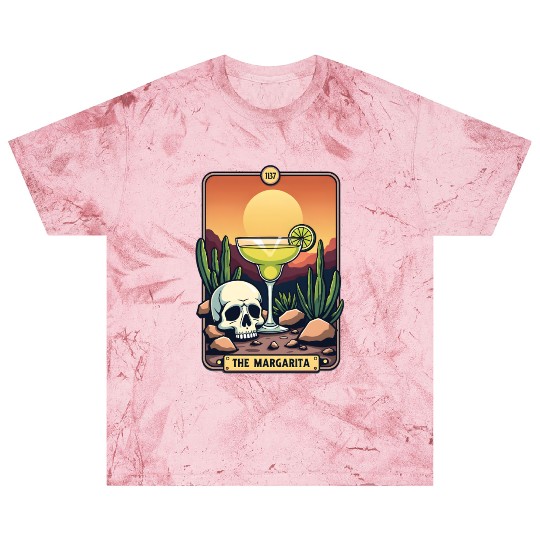 Mexican Cinco De Mayo The Margarita Tarot Card Blast T Shirts