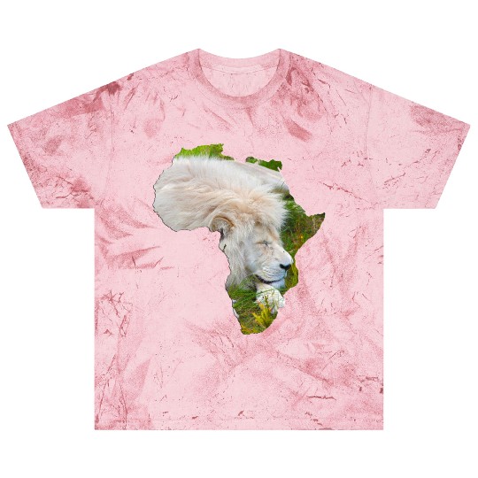 South African White Lion Blast T Shirts