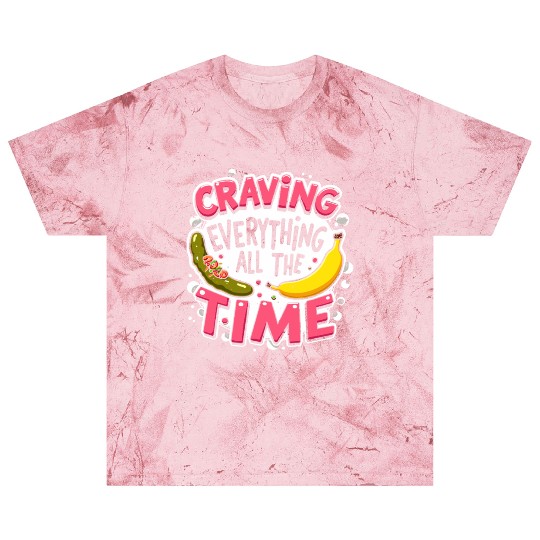 Pregnancy Cravings Funny Maternity Food Baby Bump Blast T Shirts