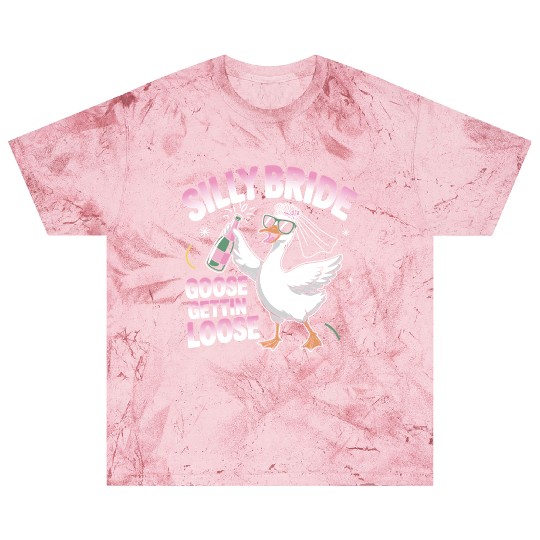 Funny Bachelorette Wedding Silly Bride Goose Blast T Shirts