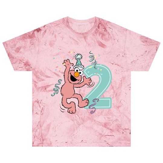 Sesame Street Birthday Design With Elmo Two Years Blast T Shirts