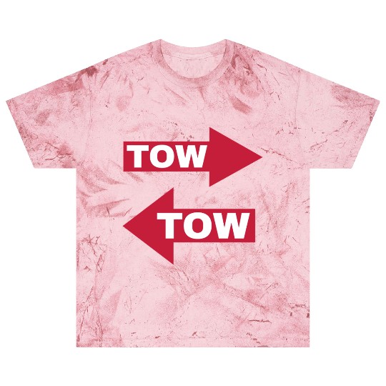 tow arrow red moving automotive because racecar Blast T Shirts